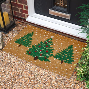 Christmas Tree Heavy Duty Door Mat