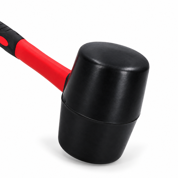 Rubber Mallet 32oz Heavy Duty Fibre Handle Hammer