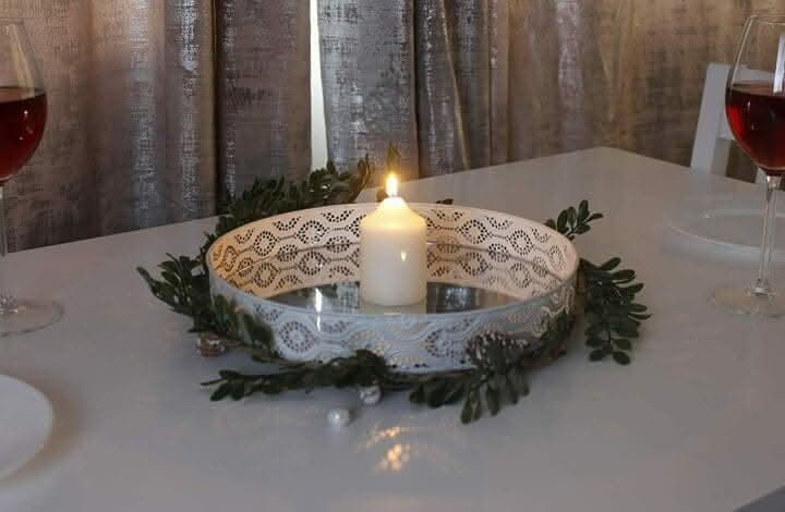 8cm ivory unscented pillar candle with 25 hour burn