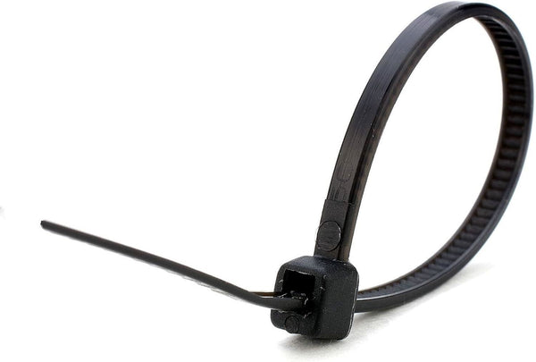 Black self locking cable ties for wire management