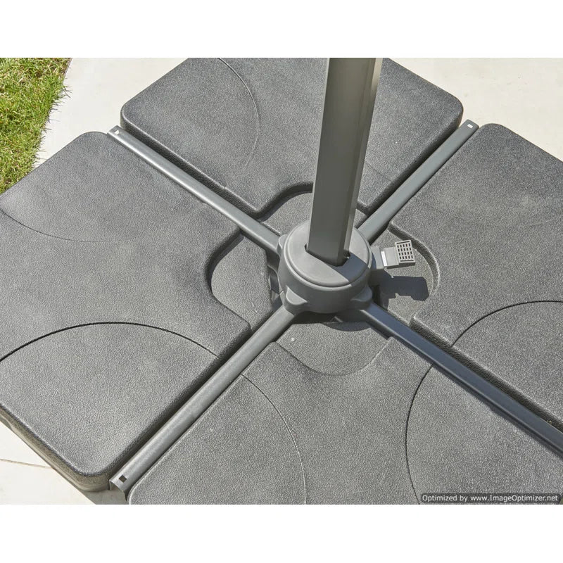 Royce 100kg Plastic Covered Concrete 4 Part Base