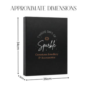 12 Days of Sparkle Gemstone Jewellery Advent Calendar