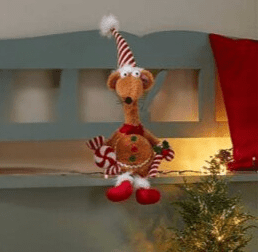 Christmas Remi rat plush freestanding decoration