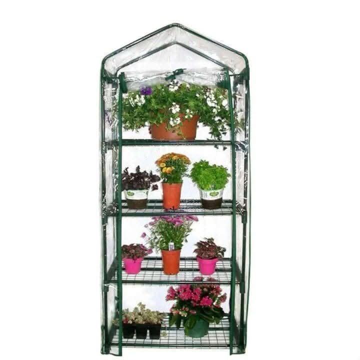 4 tier mini greenhouse for patio and balcony gardening
