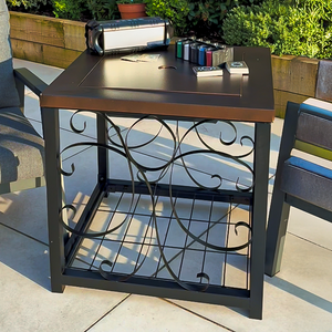 Large 4 in 1 Multifunctional Outdoor Fire Pit