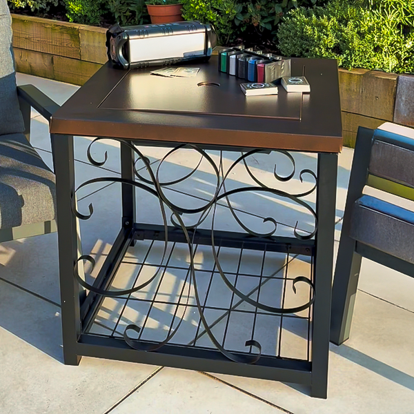 Large 4 in 1 Multifunctional Outdoor Fire Pit