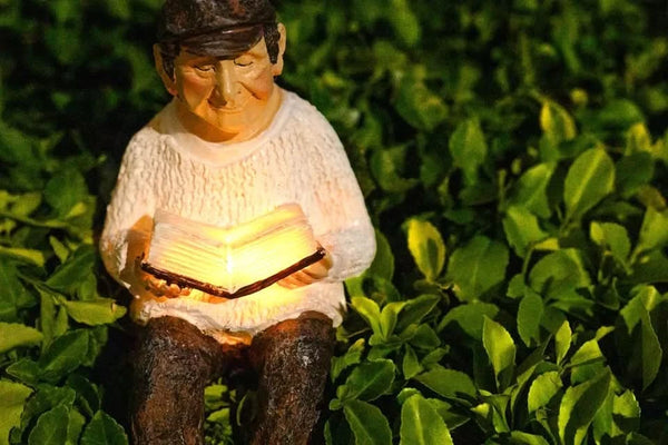 Decorative grandfather garden statue