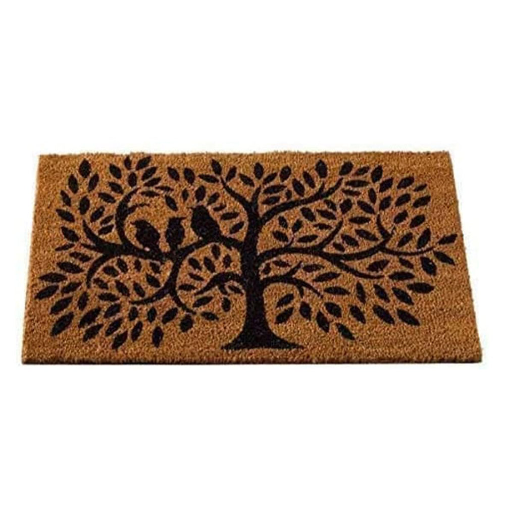 Dickie birds tree coir door mat