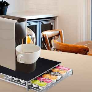Dolce Gusto coffee machine stand with pod drawer