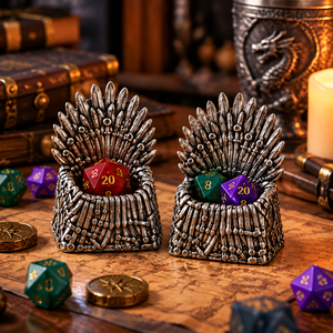 2 Fantasy Throne Egg Cup Breakfast Set