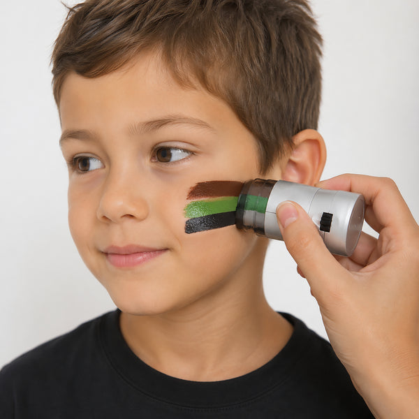 3 Colour Camouflage Face Paint Military Camo Makeup Kit