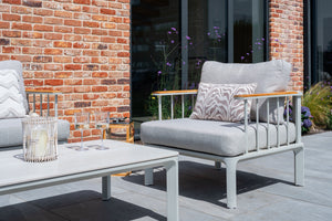 Modern patio seating set