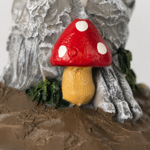 Set of 2 Tree Man Garden Ornaments Fantasy Face Tree Decorations