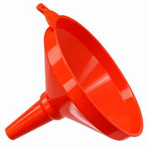 200mm Plastic Funnel for Fuel, Water, Oil and Kitchen Use