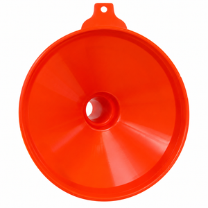 200mm Plastic Funnel for Fuel, Water, Oil and Kitchen Use