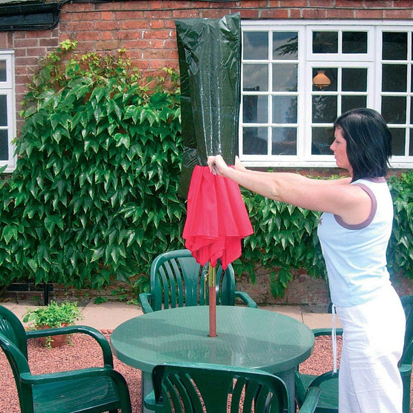 UV treated polyethylene garden umbrella cover sleeve