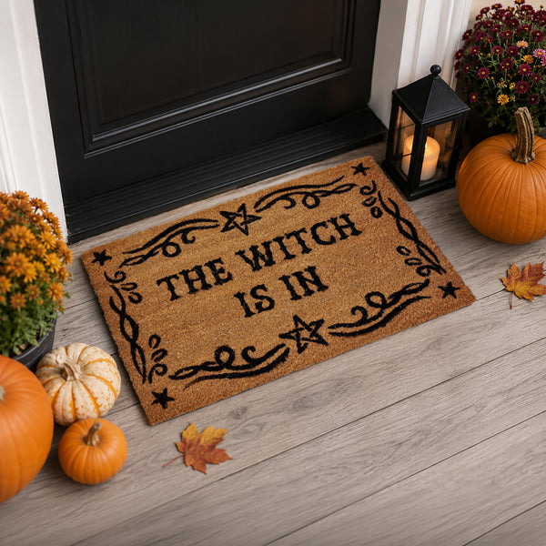 Gothic entrance mat for porch