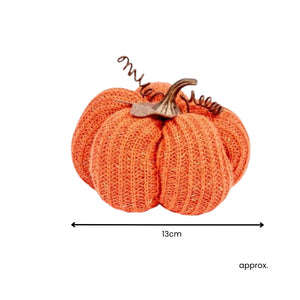 Decorative Halloween plush pumpkin