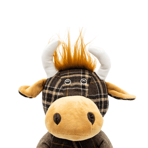 Weighted cow door stop for cosy living room décor