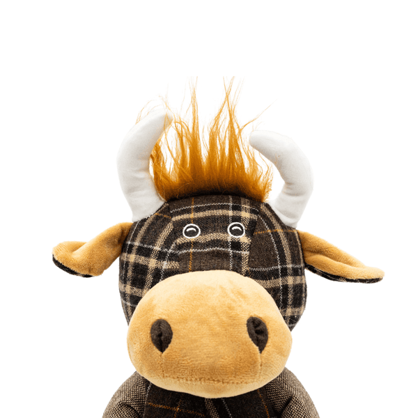 Weighted cow door stop for cosy living room décor