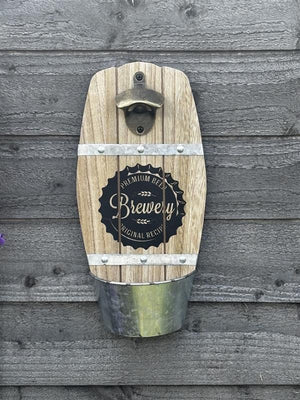 Beer Barrel Bottle Opener