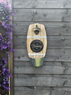 Beer Barrel Bottle Opener