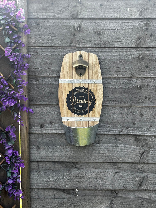 Beer Barrel Bottle Opener
