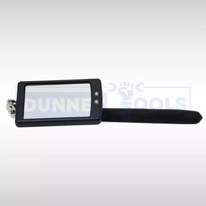 LED inspection mirror for engine repairs