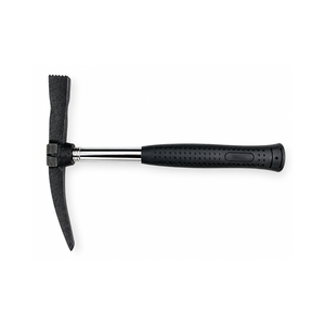 Black slaters hammer with pointed pick steel shaft and soft grip