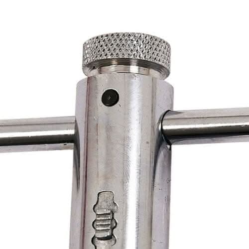 Three-position ratchet tap holder for thread repair