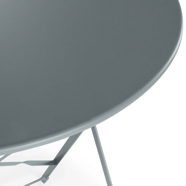 Grey 3-Piece Outdoor Bistro Set