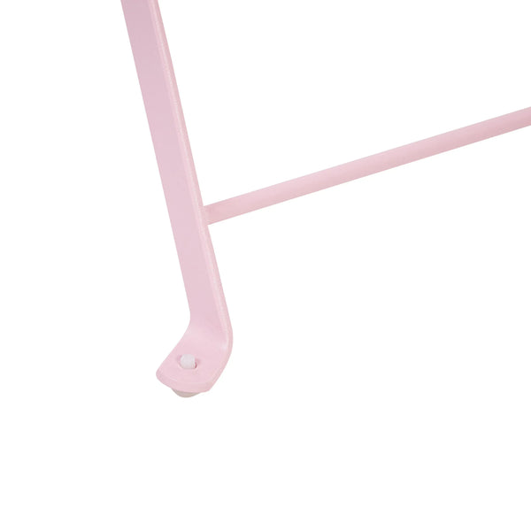 Pink 3-Piece Outdoor Bistro Set