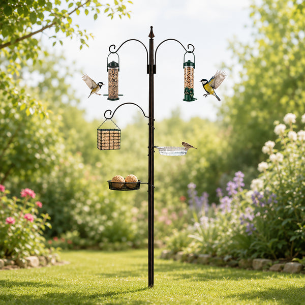 3 Arm Wild Bird Feeding Station