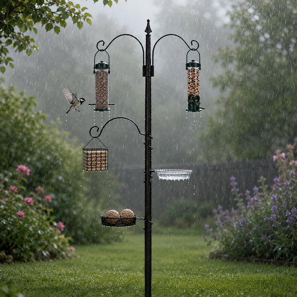 3 Arm Wild Bird Feeding Station