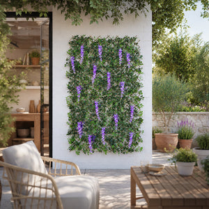 Purple Wisteria Trellis Garden Decoration 180 x 90cm