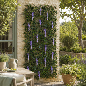 Purple Wisteria Trellis Garden Decoration 180 x 90cm