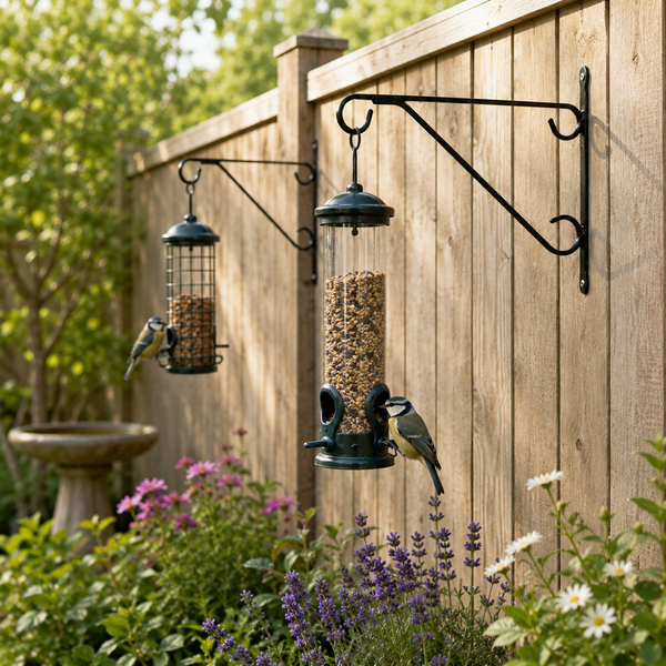 2 Pack Heavy Duty Outdoor Plant Hanger Wall Brackets