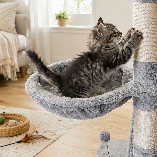 206cm Extra Large Floor to Ceiling Cat Tree Tower