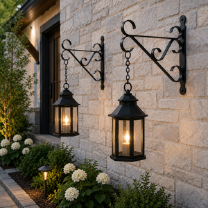 Heavy Duty Hanging Basket Brackets 2 Pack