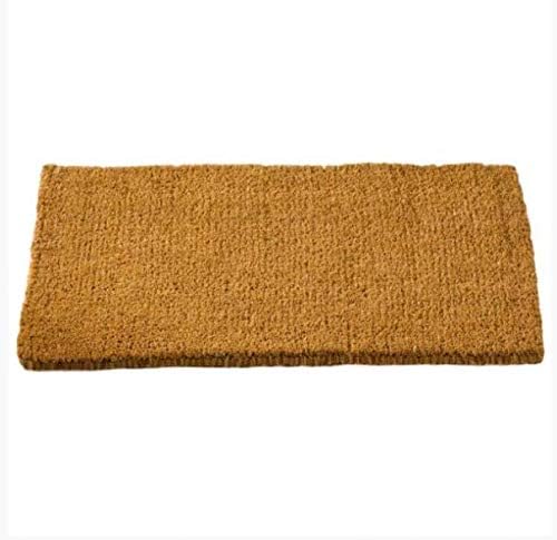 Heavy duty coir mat protecting indoor floors