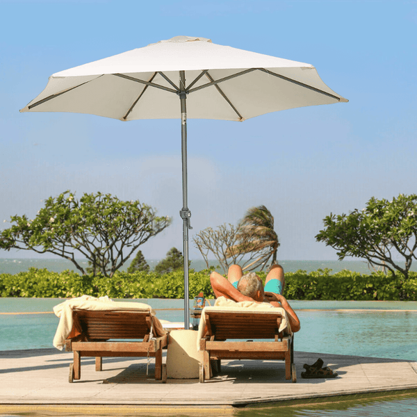 Outdoor garden umbrella for balcony and summer shade