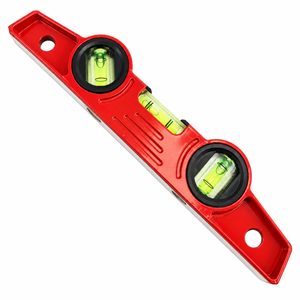 250mm Magnetic Torpedo Spirit Level with 3 Vials