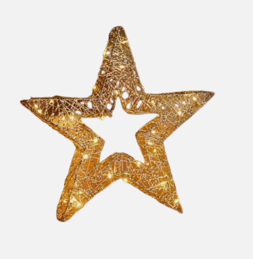 38cm LED Light-Up Christmas Star