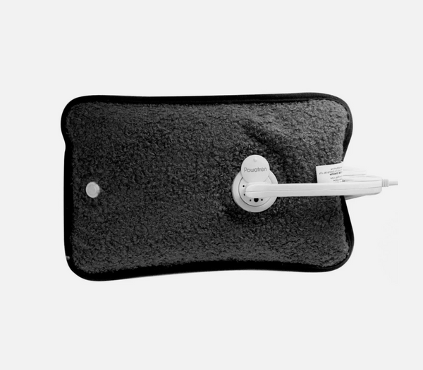 Electrical Rechargeable Dark Grey Hot Water Bottle