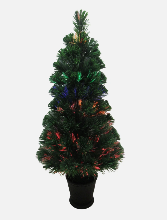 90cm Fibre Optic Christmas Tree