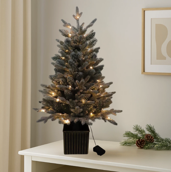 90cm Pre-lit Christmas Tree