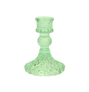 1pc Green Glass Candle Holders