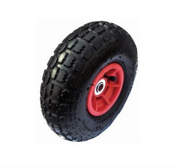 Heavy Duty Black Pneumatic Tyre Replacement Wheelbarrow Tyre Rim