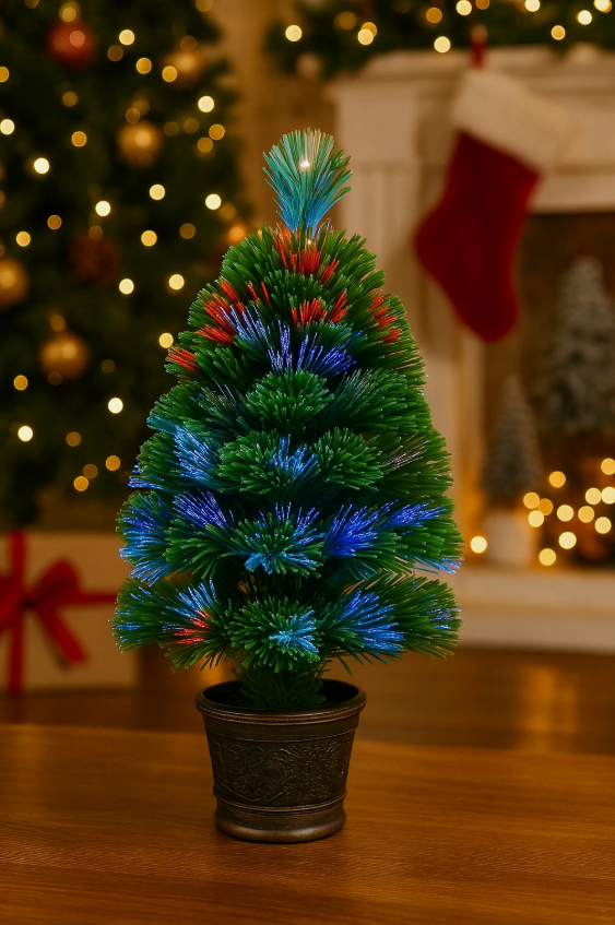 60cm Fibre Optic Christmas Tree