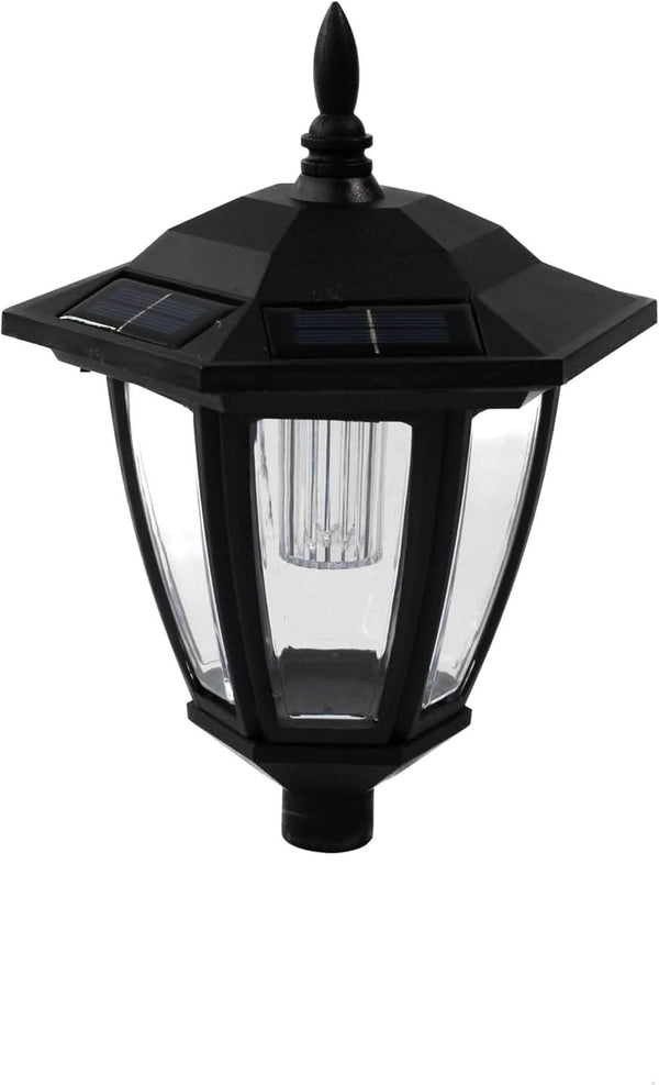 Solar LED garden lamp for patio and balcony lighting